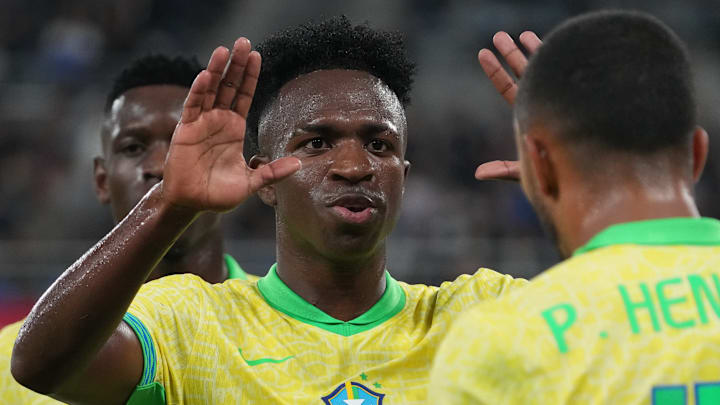 Vini Jr. é uma das esperanças do ataque da Seleção na atualidade Vini Jr. é uma das esperanças do ataque da Seleção na atualidade