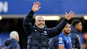 Enzo Maresca was in a buoyant mood on Sunday afternoon