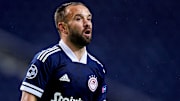 Valbuena avec son club actuel, l'Olympiakos