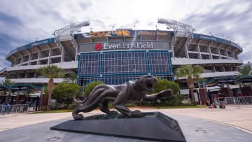 Sep 13, 2015; Jacksonville, FL, USA; A general view of the stadium before the game between the