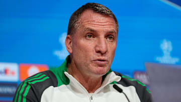Celtic manager Brendan Rodgers media appearance ahead of the UEFA Champions League match between Celtic and Bayern Munich.