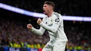 Federico Valverde celebrando el gol anotado con el Real Madrid ante el Athletic Club 