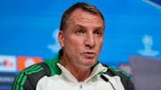 Celtic manager Brendan Rodgers media appearance ahead of the UEFA Champions League match between Celtic and Bayern Munich.