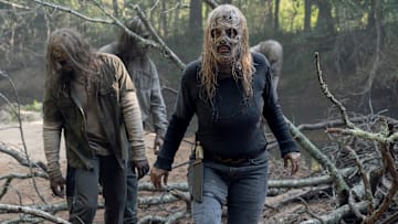 Samantha Morton as Alpha - The Walking Dead _ Season 10, Episode 10 - Photo Credit: Jace Downs/AMC