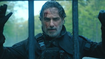 Andrew Lincoln as Rick Grimes in The Walking Dead: The Ones Who Live