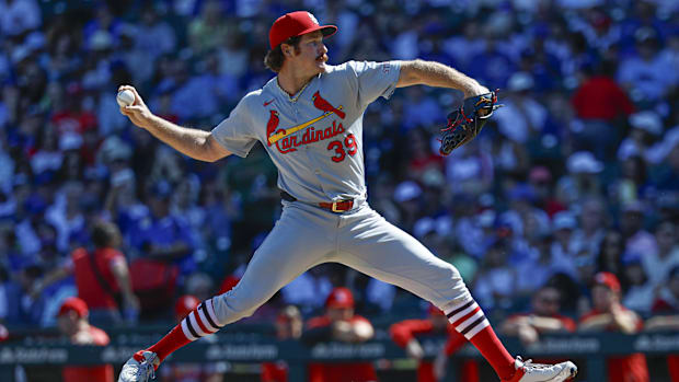 St. Louis Cardinals starting pitcher Miles Mikolas