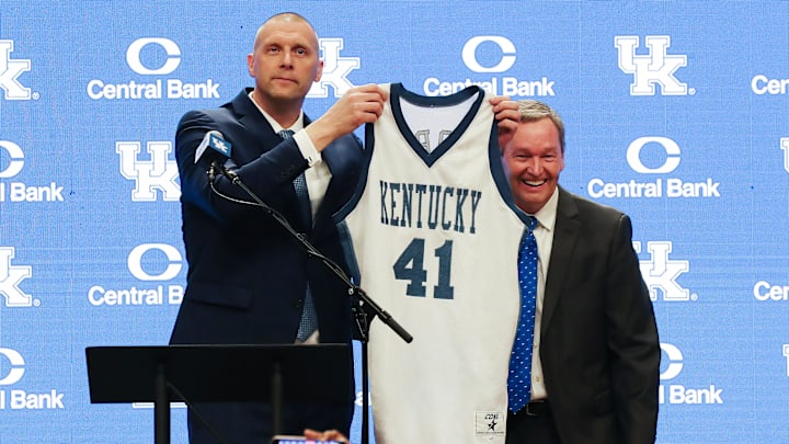 Mark Pope, Mitch Barnhart, Kentucky Wildcats