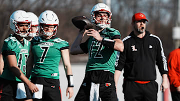 Louisville QB Brady Allen (12)