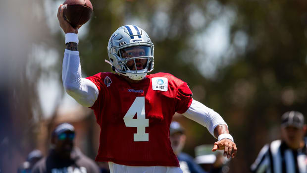 Dak Prescott, Dallas Cowboys training camp 