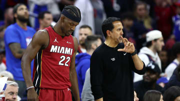 Miami Heat v Philadelphia 76ers - Play-In Tournament