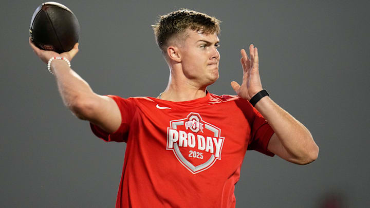 Howard is preparing for the 2025 NFL draft