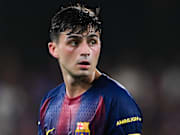 Pedri, lors du FC Barcelone - Valence.