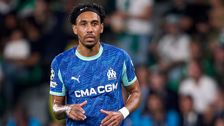 Pierre-Emerick Aubameyang et l'OM affrontent l'OGC Nice ce vendredi en Ligue 1