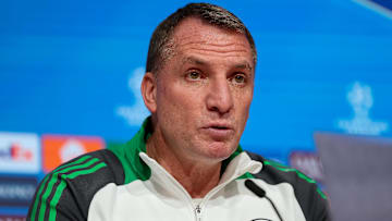 Celtic manager Brendan Rodgers media appearance ahead of the UEFA Champions League match between Celtic and Bayern Munich.