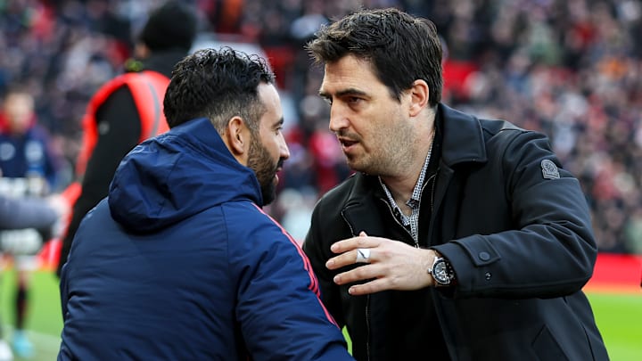 Andoni Iraola (right) is among the candidates.