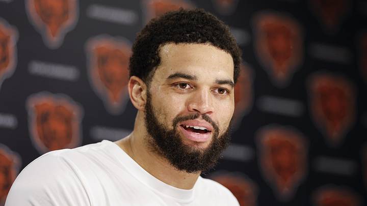 Chicago Bears quarterback Caleb Williams
