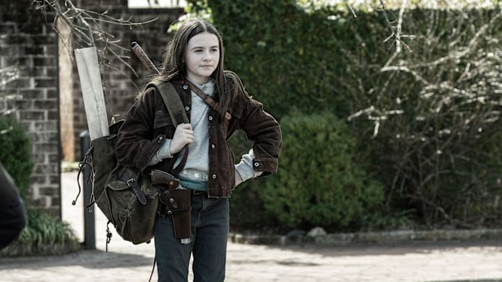 Cailey Fleming as Judith - The Walking Dead _ Season 11, Episode 23 - Photo Credit: Jace Downs/AMC