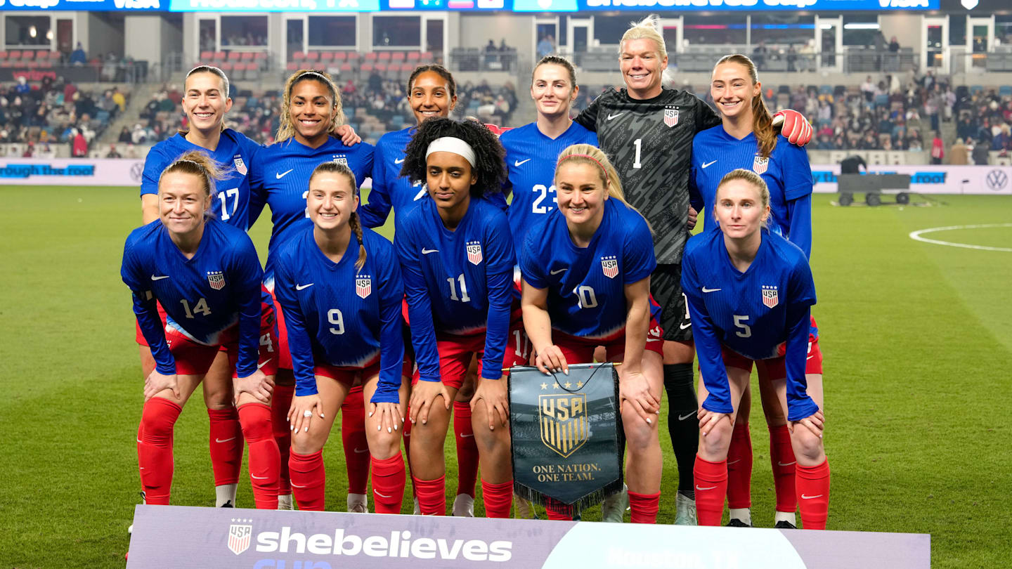 Stunning U.s. Women Not Taking Canadian Opponents For Granted At Shebelieves Cup Scene for Your Screen