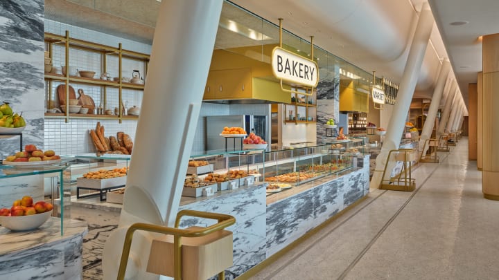 The Bakery and Market at JFK's Delta One Lounge