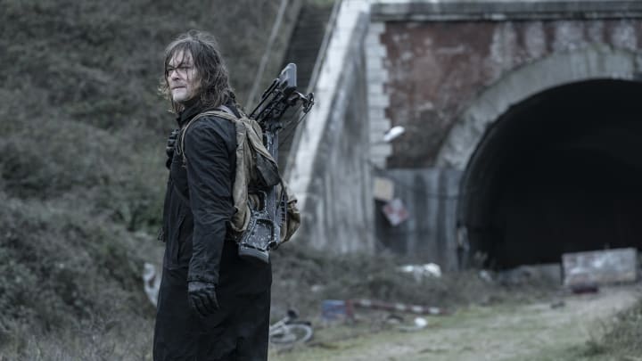 Norman Reedus as Daryl Dixon - The Walking Dead: Daryl Dixon _ Season 2 - Photo Credit: Stéphanie Branchu/AMC