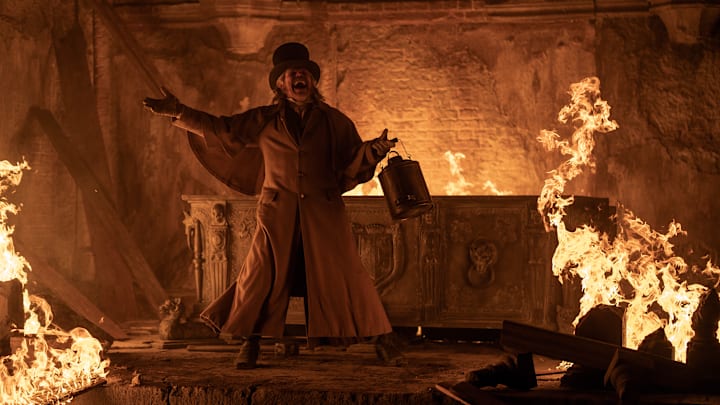 Willem Dafoe stars as Professor Albin Eberhart von Franz in Nosferatu