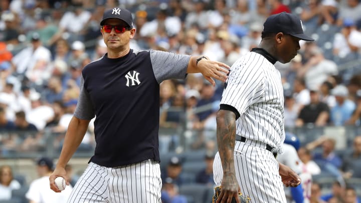 Aroldis Chapman sabe que puede sejar de ser el cerrador de los Yankees 