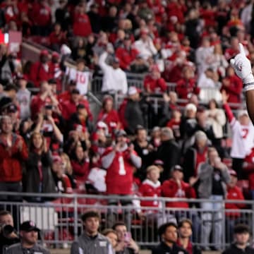 Ohio State remains on top of the College Football Playoff rankings.