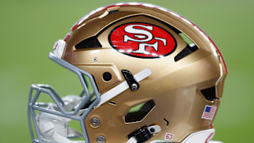 San Francisco 49ers helmet