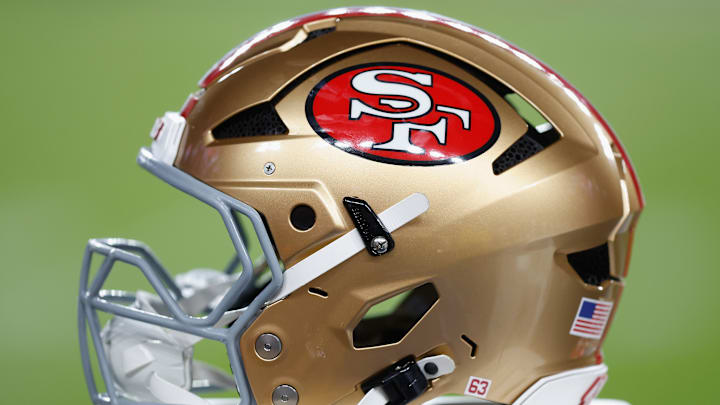 San Francisco 49ers helmet