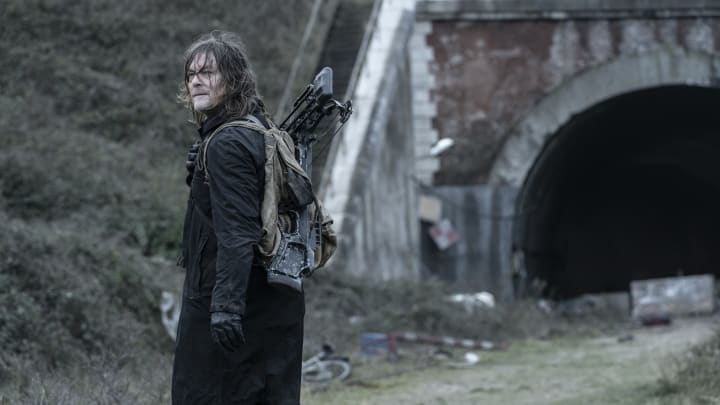 Norman Reedus as Daryl Dixon - The Walking Dead: Daryl Dixon _ Season 2 - Photo Credit: Stéphanie Branchu/AMC