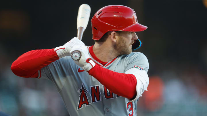 Los Angeles Angels outfielder Taylor Ward