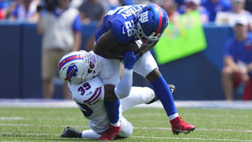 NY Giants running back Devin Singletary