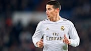 James Rodríguez vestiu a camisa do Real Madrid em 2014