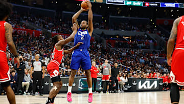 Kawhi Leonard is one of the best two-way players in the NBA - when he's available. 