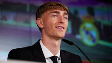 Real Madrid Unveil New Signing Dean Huijsen
