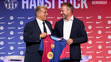 Gemeinsam führten Joan Laporta und Hansi Flick zurück an die Spitze
