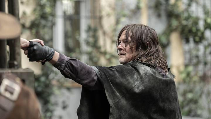 Norman Reedus as Daryl Dixon - The Walking Dead: Daryl Dixon _ Season 3, Episode 6 - Photo Credit: Jorge Alvarino/AMC