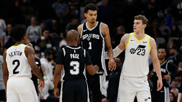 Utah Jazz  v San Antonio Spurs