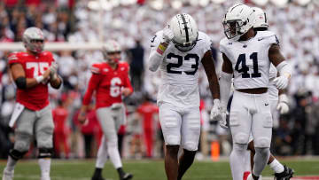 Penn State linebacker Curtis Jacobs (23)