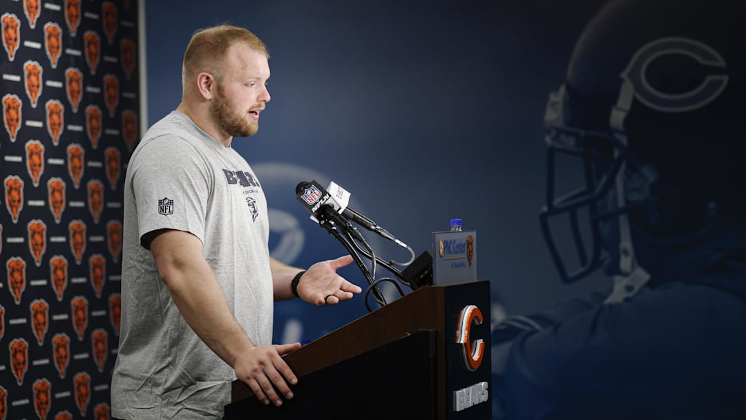 Rookies Logan Jones and Jaren Kump could threaten Garrett Bradbury's role on the Chicago Bears
