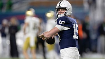 Penn State football quarterback Drew Allar