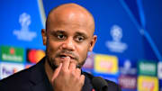Vincent Kompany en conférence de presse 