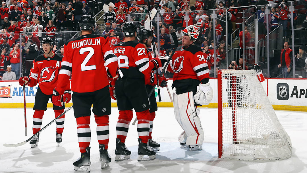 Edmonton Oilers v New Jersey Devils