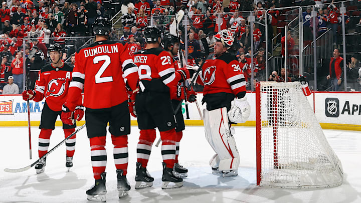 Edmonton Oilers v New Jersey Devils