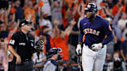 Yordan Álvarez tendrá un papel vital para Astros en la serie ante Yankees