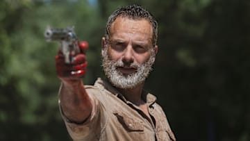Andrew Lincoln as Rick Grimes - The Walking Dead _ Season 9, Episode 5 - Photo Credit: Gene Page/AMC