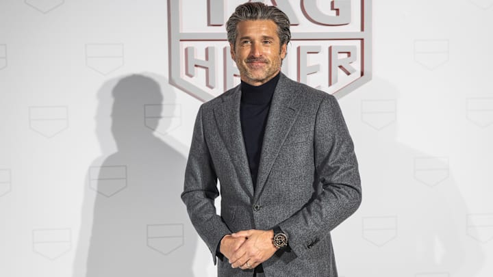 Patrick Dempsey at TAG Heuer's new boutique in Barcelona