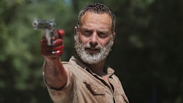 Andrew Lincoln as Rick Grimes in The Walking Dead season 9