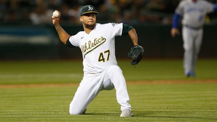 Houston podría negociar con Oakland por Frankie Montas