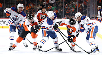 Edmonton Oilers v Philadelphia Flyers